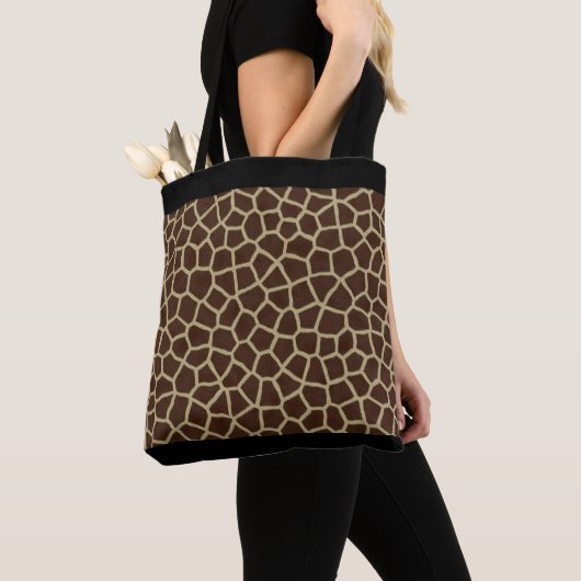 Alles-over-Giraffe afdrukken Tote Bag (Dichtbij)