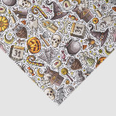 Alles over Halloween Tissuepapier (Detail)