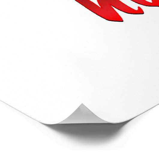 Alles over hamburgers poster (Hoek)