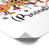 Alles over Herfst Preventie Thanksgiving Herfst Nu Poster (Hoek)