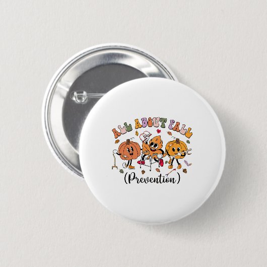 Alles over Herfst Preventie Thanksgiving Herfst Nu Ronde Button 5,7 Cm (Voorkant /achterkant)