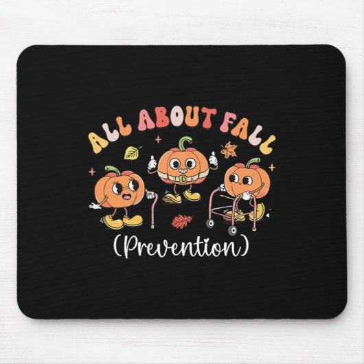 Alles over Herfst voorkomen Halloween Muismat (Voorkant)