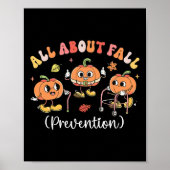 Alles over Herfst voorkomen Halloween Poster (Voorkant)