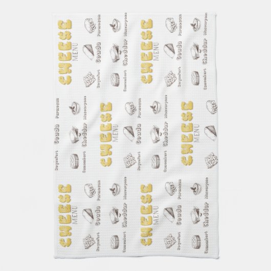 Alles over het menu Soorten kazen            Theedoek (Verticaal)