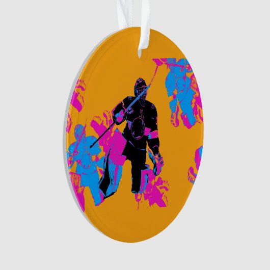 Alles over het Ornament Goalie - Hockey Player (voorkant)