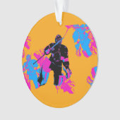 Alles over het Ornament Goalie - Hockey Player (voorkant)