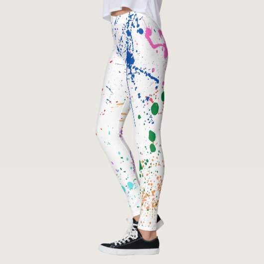 Alles over het patroon van de Verf Leggings (Links)