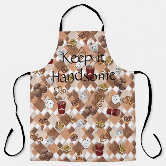 Alles over het Schort Afdrukken Houd het handig Ho (Voorkant)