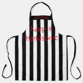 Alles over het Schort Afdrukken Houd het handig in (Voorkant)