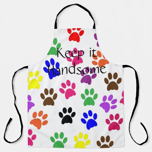 Alles over het Schort Afdrukken Houd het handige p (Voorkant)