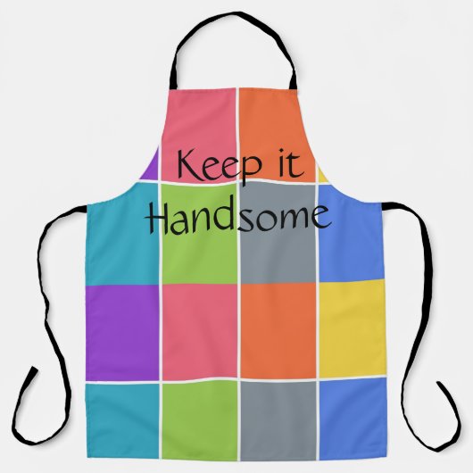 Alles over het Schort Afdrukken Houd het handige v (Voorkant)