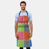 Alles over het Schort Afdrukken Houd het handige v (Gedragen)