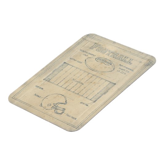 Alles over het spel - Football Magneet (Linkerzijde)