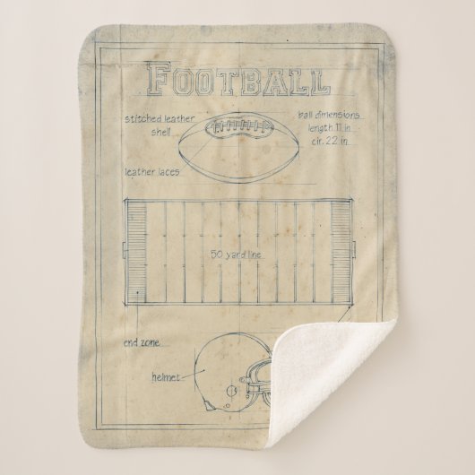 Alles over het spel - Football Sherpa Deken (Voorkant)