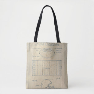 Alles over het spel - Football Tote Bag
