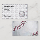 Alles over honkbalpatroon visitekaartje (Voorkant / Achterkant)