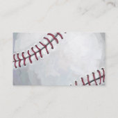 Alles over honkbalpatroon visitekaartje (Achterkant)