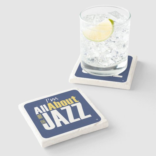 Alles over Jazz Drink Coasters Stenen Onderzetter (Zijkant)