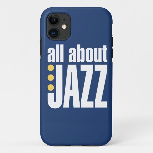 Alles over Jazz iPhone 5 Hoesje (Achterkant)