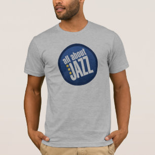 Alles over Jazz Unisex American Apparel T Shirt