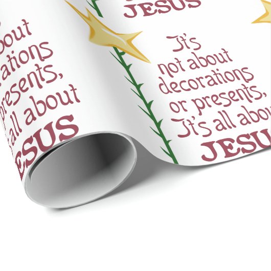 Alles over Jezus Cadeaupapier (Rol Hoek)