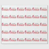 Alles over Jezus Cadeaupapier (Vlak)