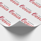 Alles over Jezus Cadeaupapier (Hoek)