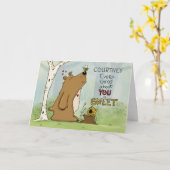 Alles over jou is leuk kaart (Gele Bloem)