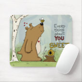 Alles over jou is leuk muismat (Met muis)