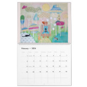 Alles over katten 2025 Whimsical Art Kalender (Feb 2026)