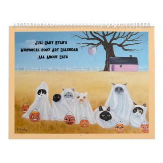 Alles over katten 2027 Whimsical Kunst Kalender