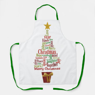 Alles over Kerstmis  Schort