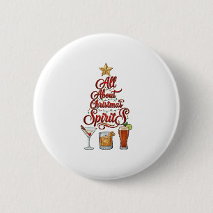 Alles over Kerstspirits Cocktails Whiskey Ster Ronde Button 5,7 Cm