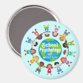 Alles over Kinder school psychologie magneet (Voorkant / Achterkant)
