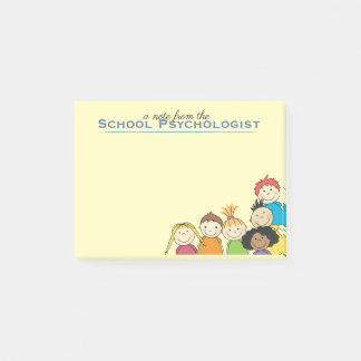Alles over Kinder schoolpsycholoog Post-it Notes