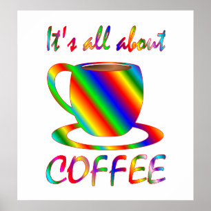 Alles over koffie poster