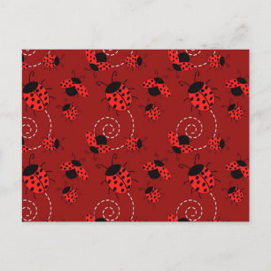 Alles over Ladybug-ontwerp Briefkaart