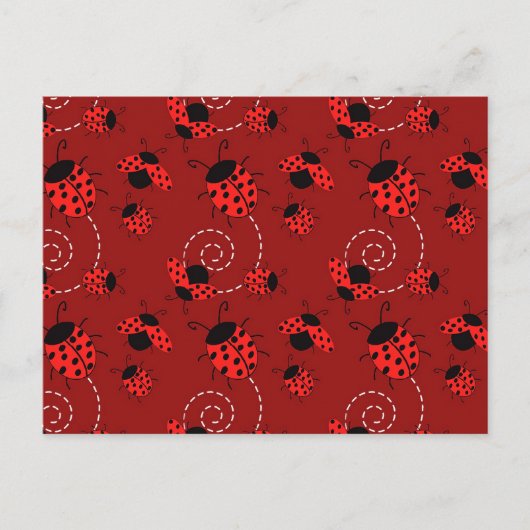Alles over Ladybug-ontwerp Briefkaart (Voorkant)