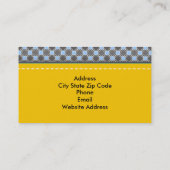 Alles over lederen Visitekaartjes (Achterkant)