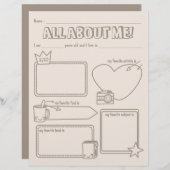 Alles over mij (Voorkant / Achterkant)