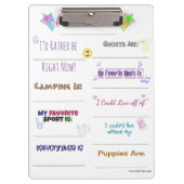 Alles over mij aanpassen klembord (Voorkant)