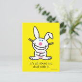 Alles over mij briefkaart (Staand voorkant)