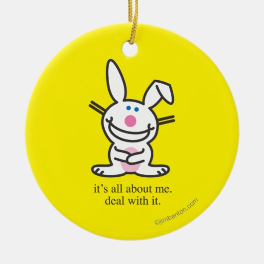 Alles over mij keramisch ornament (Voorkant)