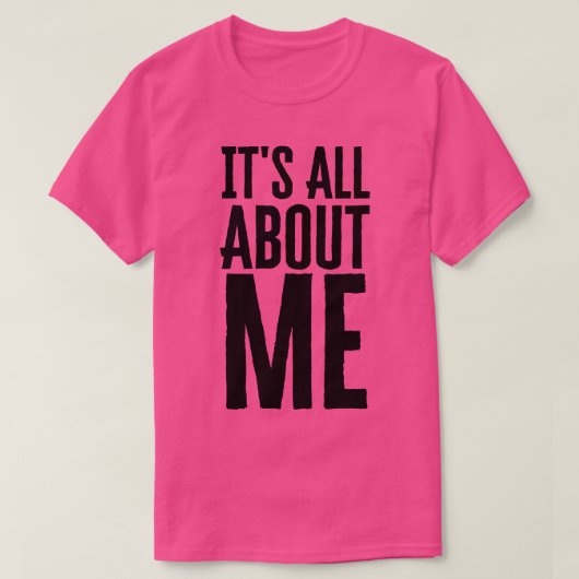 Alles over mij t-shirt (Design voorkant)