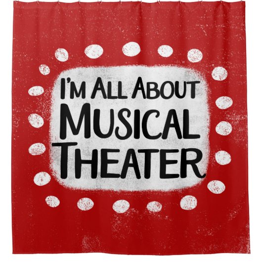 Alles over Musical Theater Douchegordijn (Voorkant)