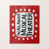 Alles over Musical Theatre Jigsaw Puzzle Legpuzzel (Verticaal)