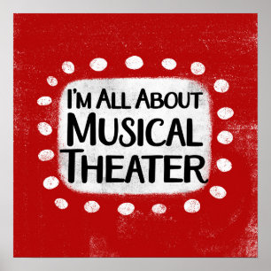 Alles over Musical Theatre Poster Wall Art
