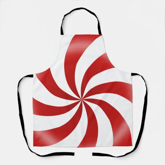 Alles over pepermunt Snoep Schort (Voorkant)