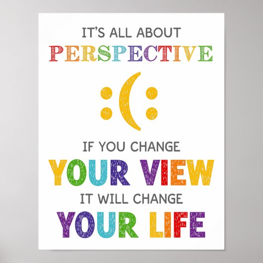 Alles over Perspectiefklaslokaal Motivatie Poste Poster (Voorkant)