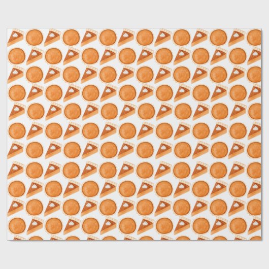 Alles over pompoen cadeaupapier (Vlak)